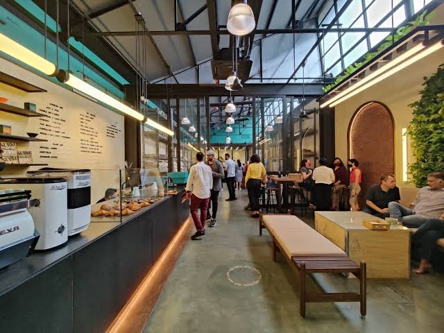 Specialty coffee and freshly baked pastries at Subko in South Mumbai